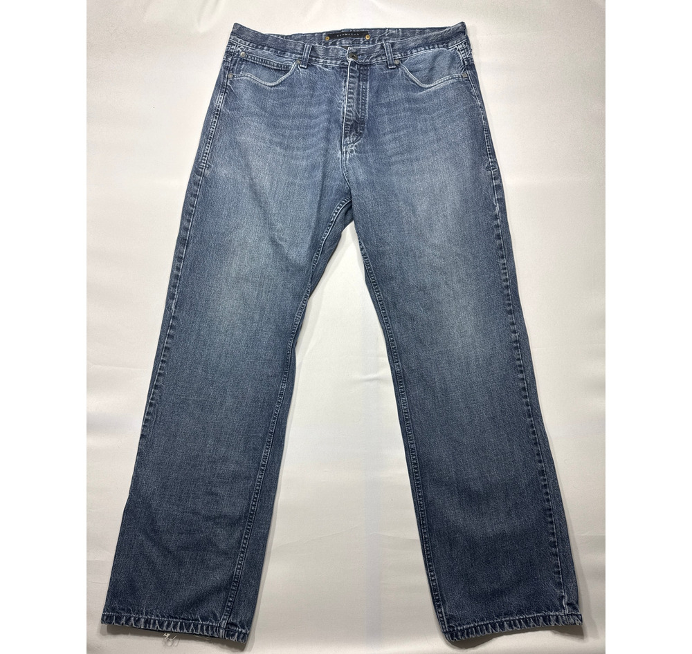 Sean John Men's Baggy Wide Leg Blue Jeans - Size 40 (40x35)